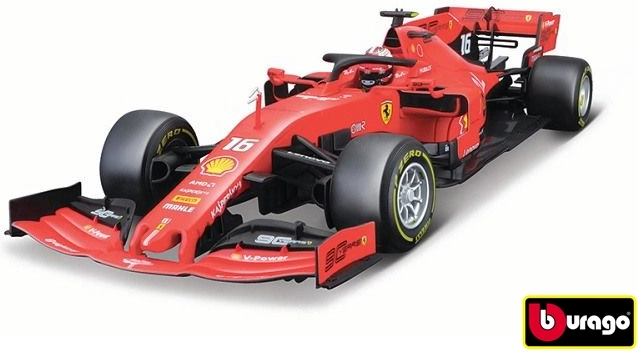 Bburago Ferrari F1 2019 SF90 Leclerc v mierke 1:18
