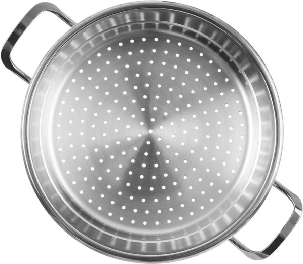 Perforované dno pre rovnomernú paru