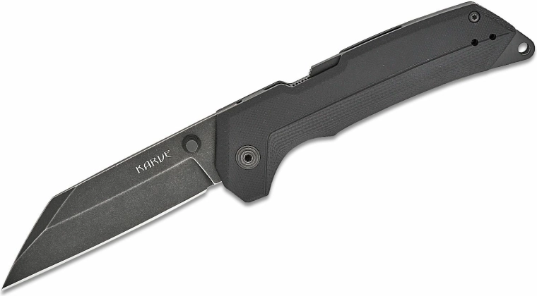 Cold Steel Karve zatvárací nôž 9,5 cm, čierny, G10, spona
