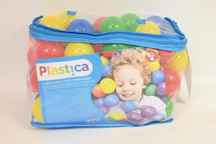 Woodyland plastové loptičky s udicou – sada 62 ks