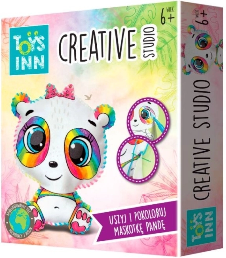 Sada na šitie a vyfarbovanie pandy Creative Studio