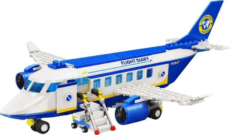 Dva modely z jednej sady: lietadlo alebo robot