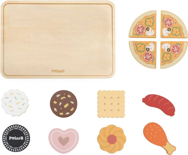 12-dielne drevené príslušenstvo