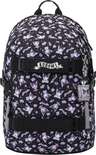 Školský batoh Baagl skate Kuromi black