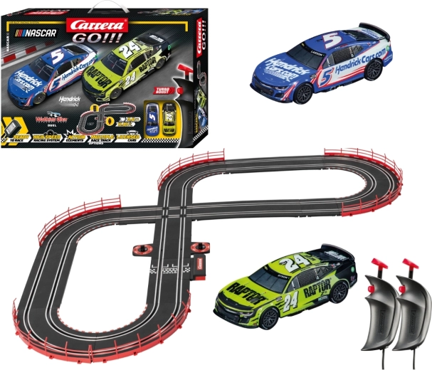 Carrera GO!!! NASCAR Watkins Glen Duel autodráha 3,6 m