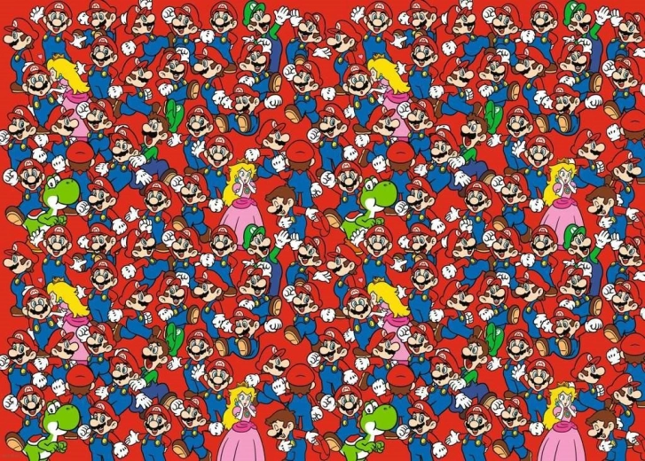 Ravensburger puzzle Super Mario 1000 dielikov