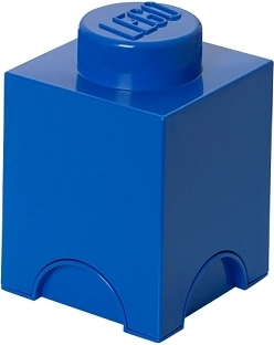 LEGO úložný box 1 modrý – 1 kus