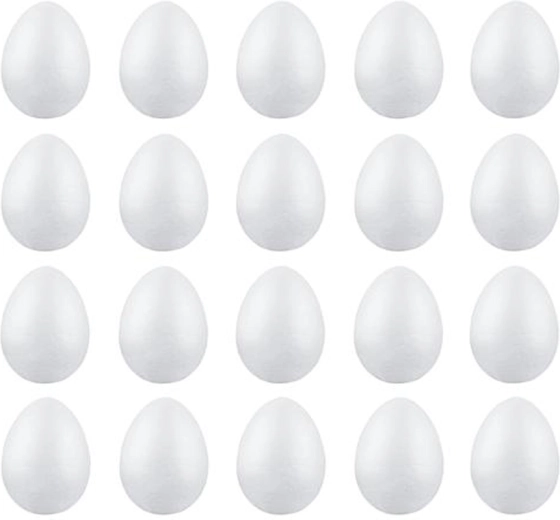 Veľkonočné polystyrénové vajíčka 2,5 cm (20 ks)