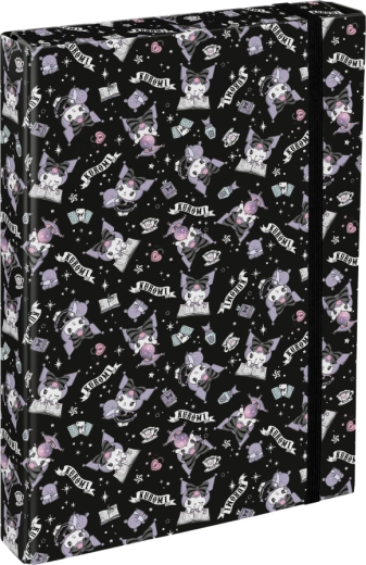 Dosky na školské zošity A4 Jumbo KUROMI Black Baagl