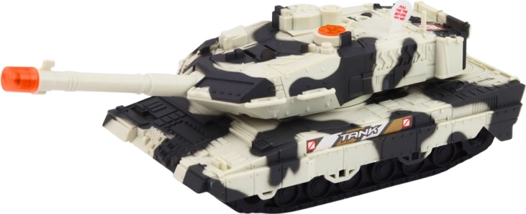 Tank so svetlami, zvukmi a otočnou vežou