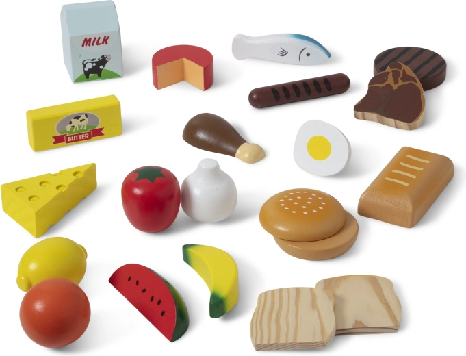 Odolné drevené dieliky pre malé ruky