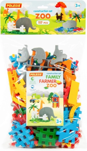 Postavte si vlastnú zoo so 117 dielikmi