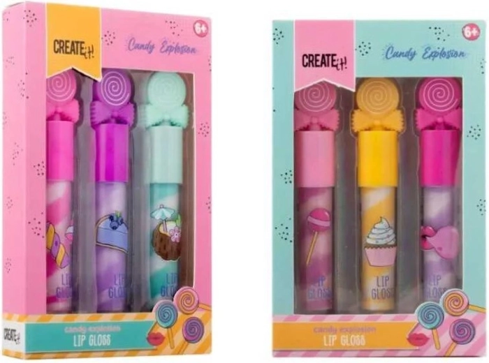 Create It! Candy sada leskov na pery (3 ks)