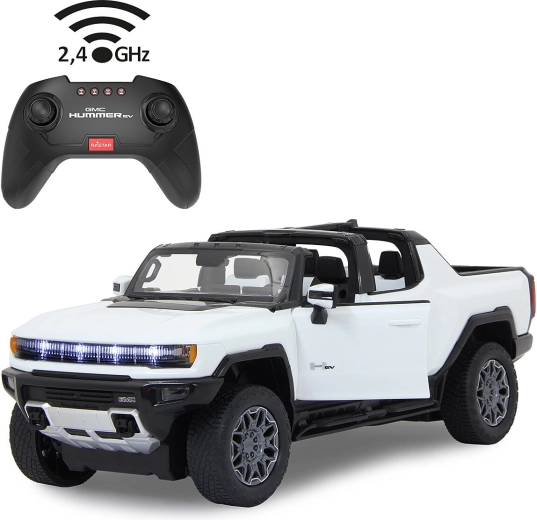 RC auto JAMARA GMC Hummer EV 1:16 biele