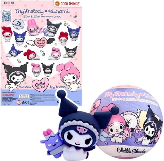 Kapsula sanrio my melody & kuromi – zberateľská minifigúrka