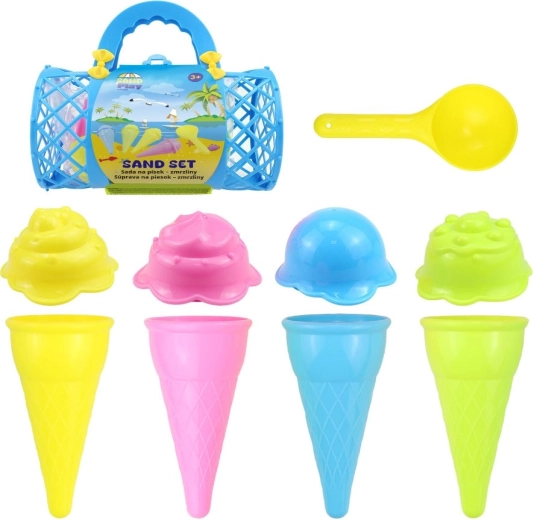 Zmrzlinové bábovky: 4 kornútky a 4 kopčeky