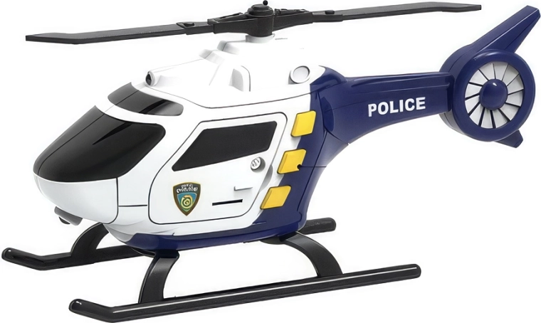 Policajný vrtuľník so svetelnými a zvukovými efektmi 16,5 cm