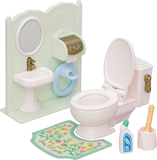 Sylvanian Families kúpeľňová súprava s toaletou