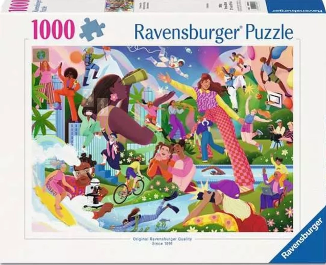 Ravensburger puzzle Sila žien 1000 dielikov