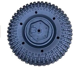 JAMARA predné koleso pre detské elektrické vozidlo Land Rover Defender 110 SVX Li-Power 12,6 V