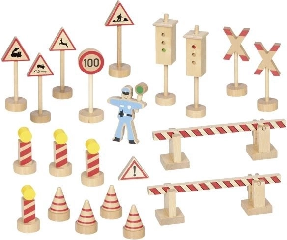 Goki sada cestných a železničných značiek