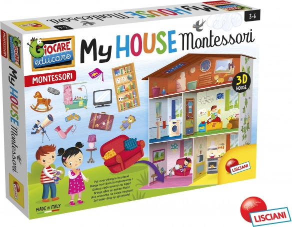 Montessori hra Môj domov