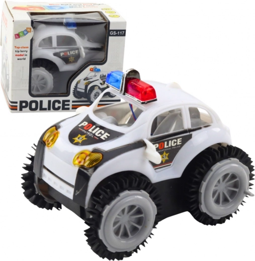 Policajné autíčko Prevráteník s otočením 360°