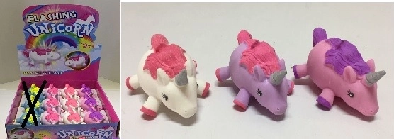 Svietiaci jednorožec Squeezy