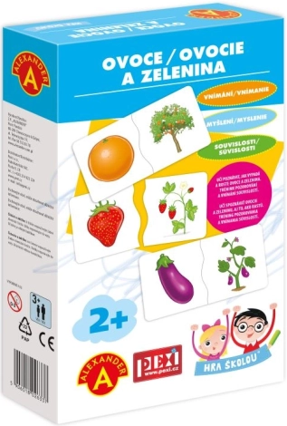 Hra školou - Ovocie a Zelenina