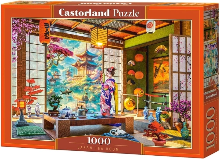 Puzzle Castorland Japonská čajovňa 1000 dielikov