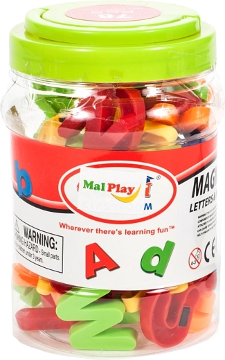Magnetické písmená a číslice pre deti, 78 ks