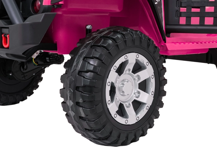 Mäkké EVA kolesá a dvojité odpruženie