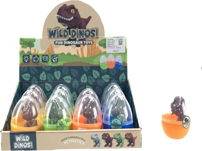 Dinosaurus vo vajíčku - 1 kus