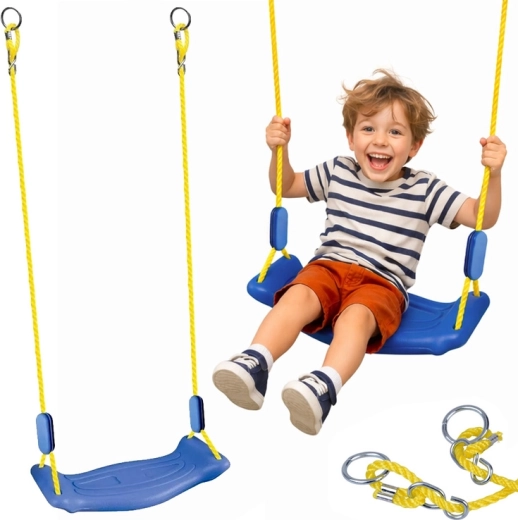 Záhradná hojdačka pre deti s nastaviteľnými lanami