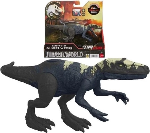 Jurassic World útočiaci Herrerasaurus