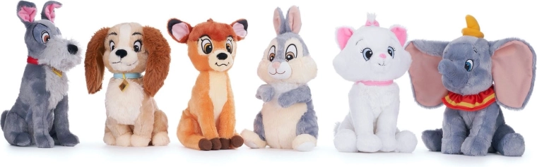 Disney plyšová postavička z klasických príbehov 30 cm (assort) - 1 kus