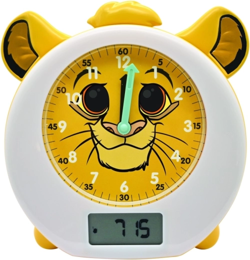 Hovoriaci detský budík SIMBA od Lexibook – Leví kráľ