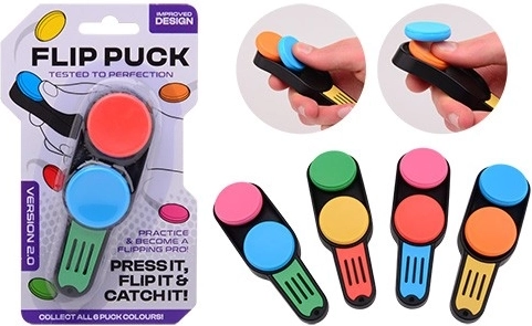 Postrehová antistresová hračka Flip-Puck