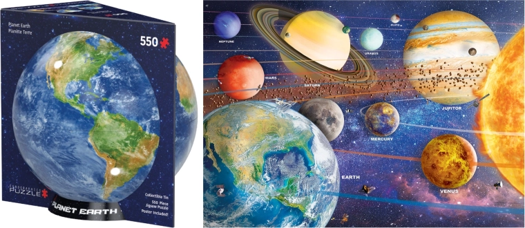 Eurographics puzzle Planéty 550 dielikov