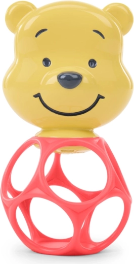 Hryzátko a hrkálka WINNIE THE POOH Hunny & Shake, sada 2 ks