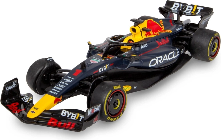 Model Formuly 1 JAMARA Oracle Red Bull Racing RB19 v mierke 1:24 tmavomodrý