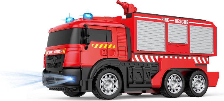 Plynulé RC ovládanie a svetelné efekty