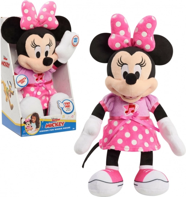 Spievajúca plyšová Minnie Mouse