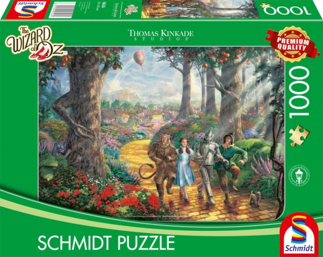 Puzzle Wizard of Oz: Follow the Yellow Brick Road - 1000 dielikov