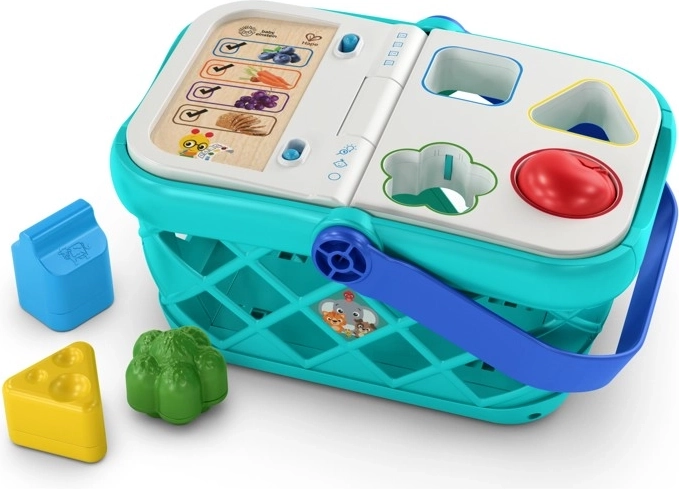 Baby Einstein Magic Touch nákupný košík a triedička tvarov