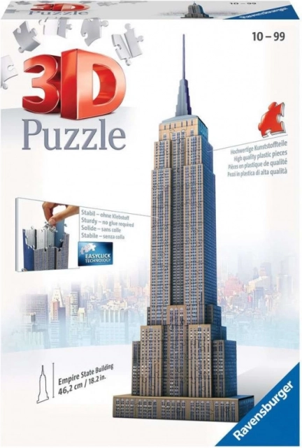 3D puzzle Empire State Building New York od Ravensburger 216 dielikov