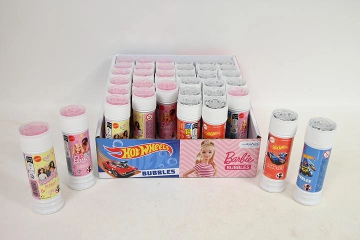 John bublifuk Barbie alebo Hot Wheels 55 ml