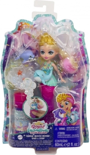 Enchantimals bublinková morská víla Atlantia bábika