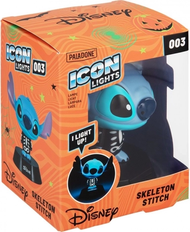 Icon Light – svietiaca figúrka Stitch kostlivec