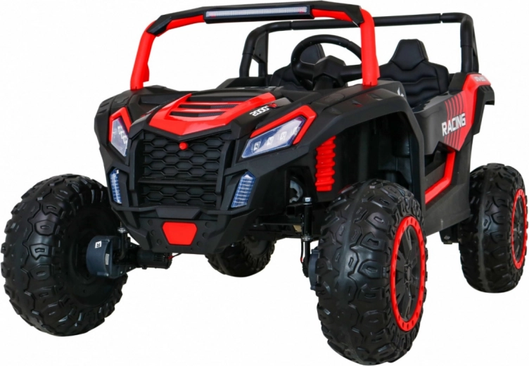 Detské elektrické buggy ATV Racing 4x4 pre 2 deti – Červená